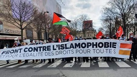 Déclaration contre l’islamophobie et la loi sur le séparatisme
FUIQP, 21 mars 2021 
Place de la République, Paris